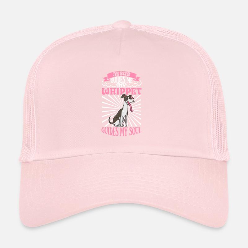Jésus et mon Whippet Casquette trucker 