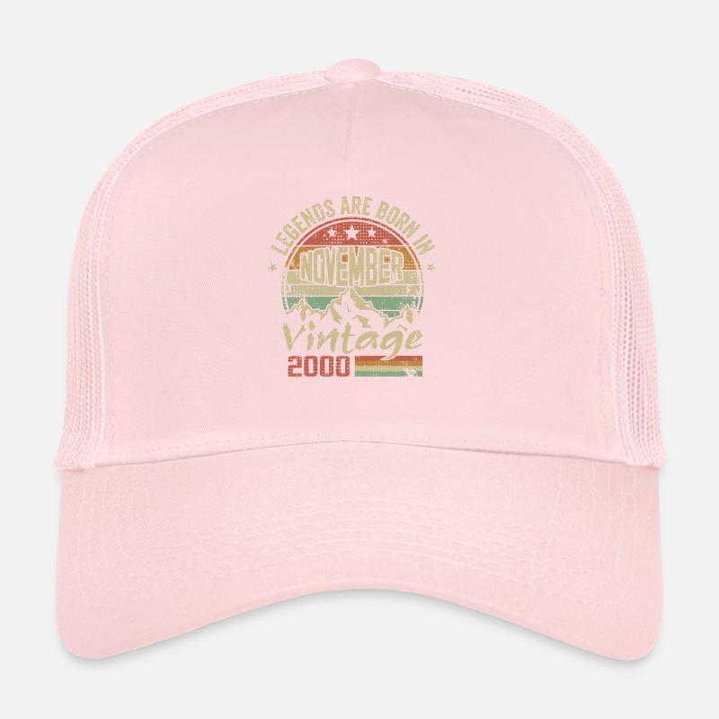 November 2000, Retro Vintage Birthday Gift Trucker Cap