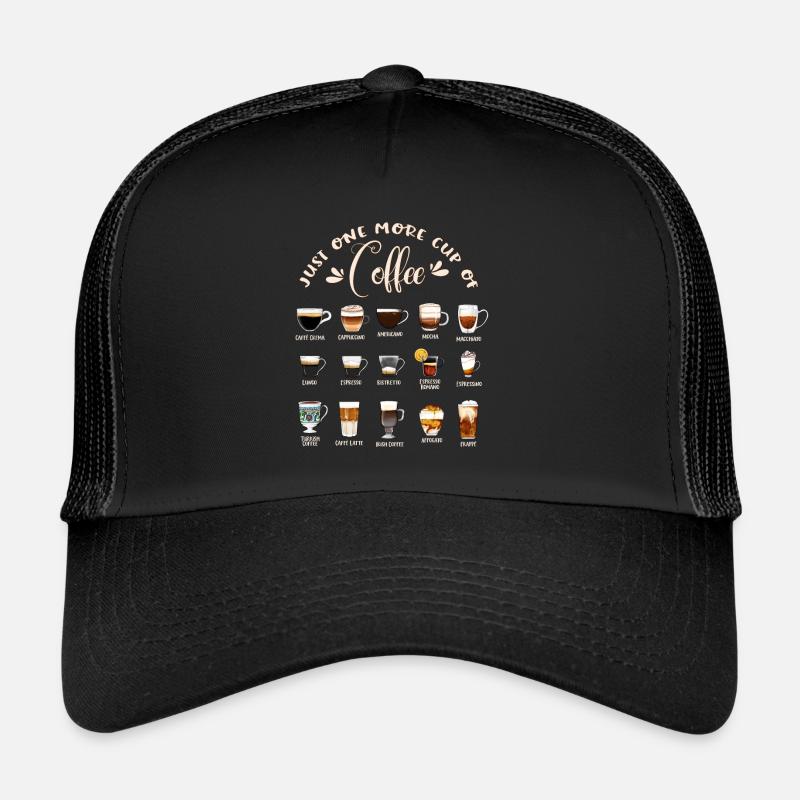 Types de café dans le monde - Café Casquette trucker 