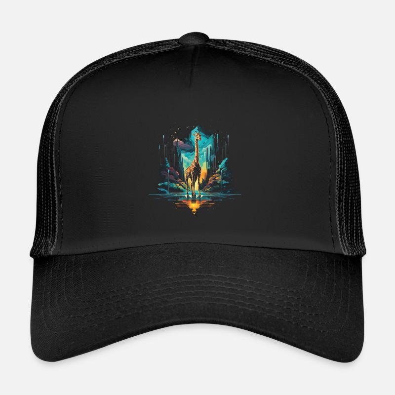 Girafe, Animaux, Faune Casquette trucker 