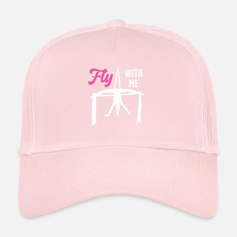 Fly With Me Silk Circus Antenna Trucker Cap
