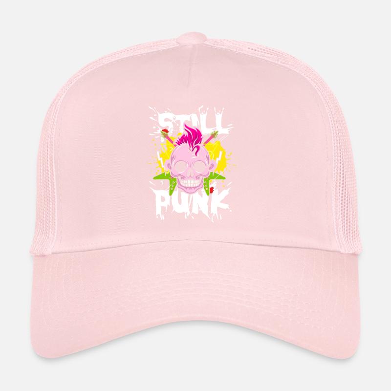 Still punk | anti establishment skull Trucker Cap