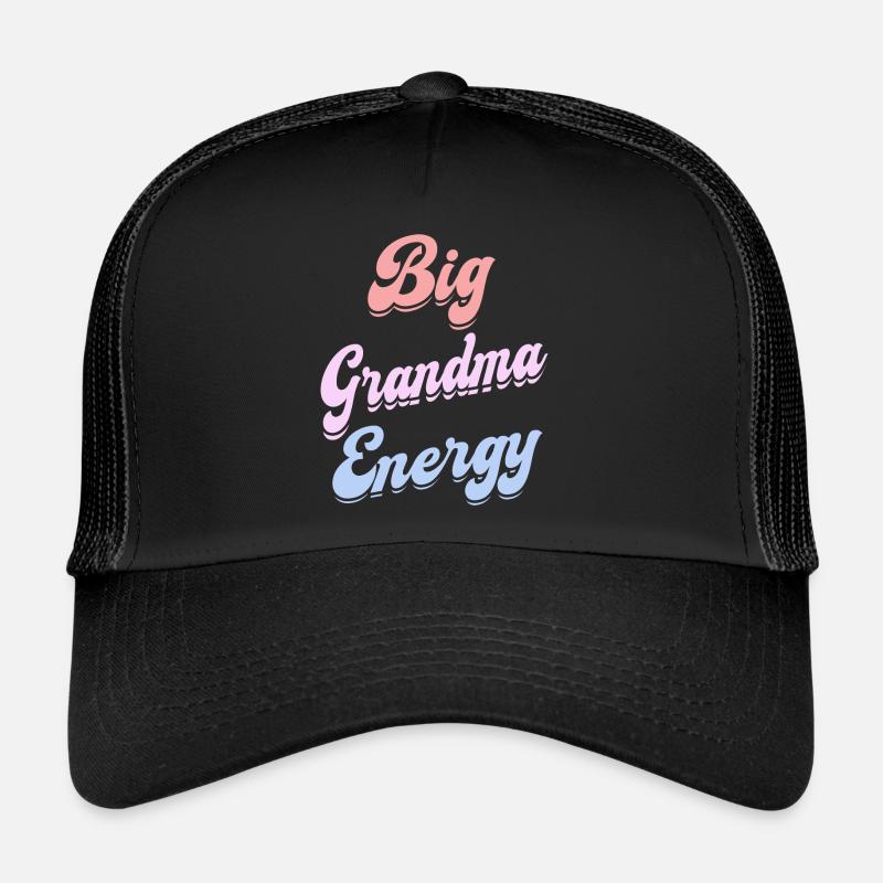 Oma Oma voller Energie Ehefrau Oma Trucker Cap