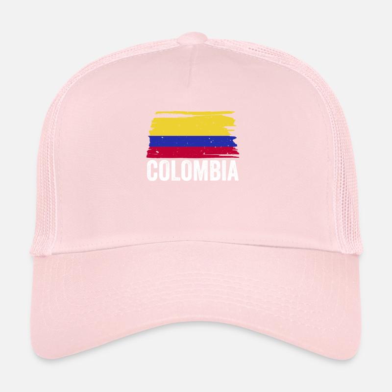 Colombie Pays Drapeau Colombien Casquette trucker 