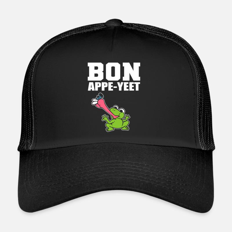 Bon Appe-Yeet Biologe - Trucker Cap - Schwarz/Schwarz