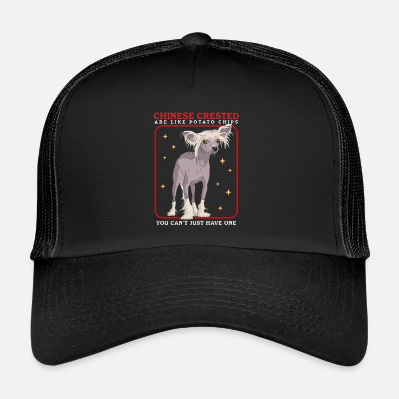 Chinese Crested Chinese Crested Dog Gift Trucker Cap