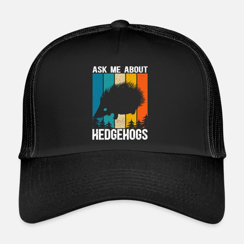 Cadeau drôle de hérisson amoureux du hérisson Casquette trucker 