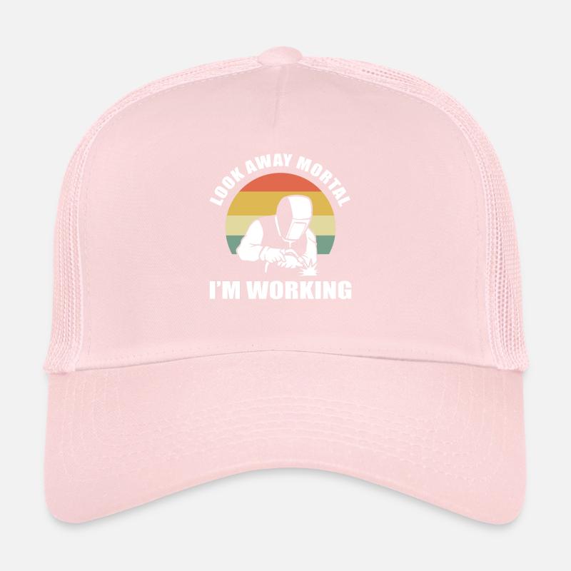 Lustiger Schweißer Punktschweißgerät Trucker Cap