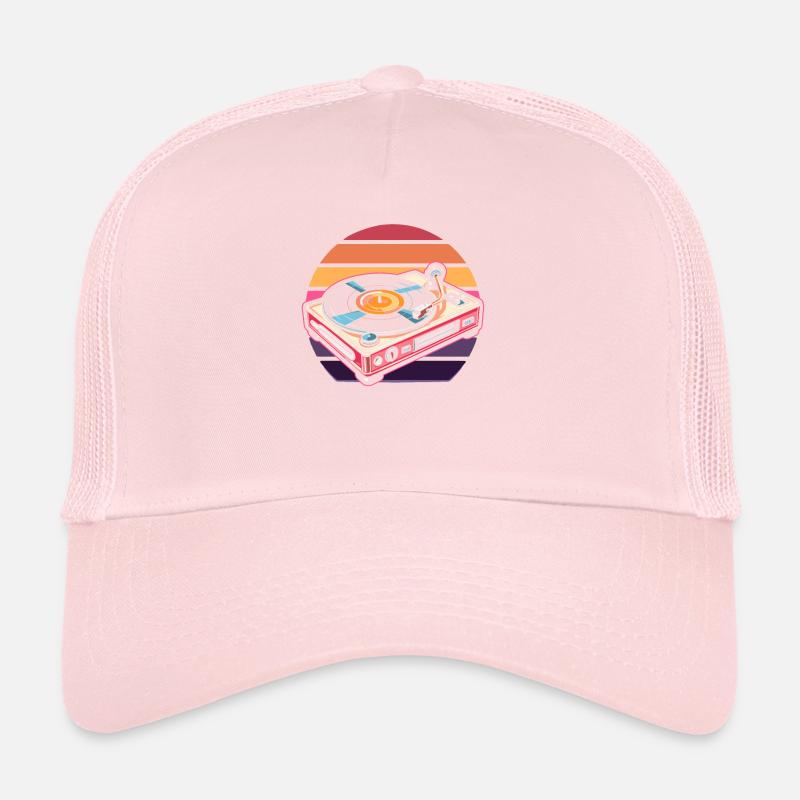 Collectionneur de disques vinyles Casquette trucker 
