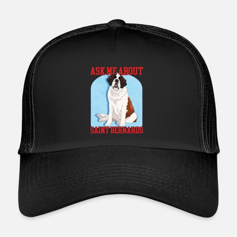 Bernhardiner Hund St. Bernhardshund Geschenk Trucker Cap