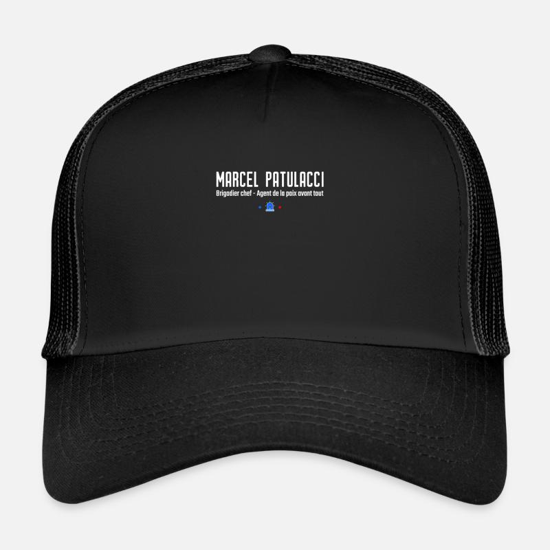 Marcel Patulacci - Personnage de sketch culte Casquette trucker 