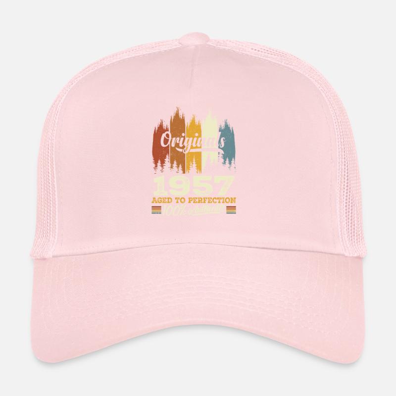 1957 Vintage Original 1957 Geburtstagsgeschenk Trucker Cap