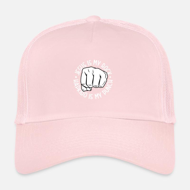 Jésus est mon rocher - Hapkido est mon coup Casquette trucker 