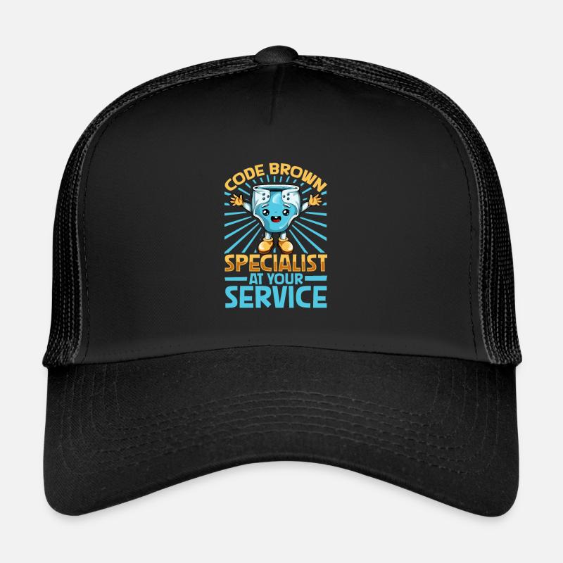 Code Brown Specialist - Lange pour bébé Casquette trucker 