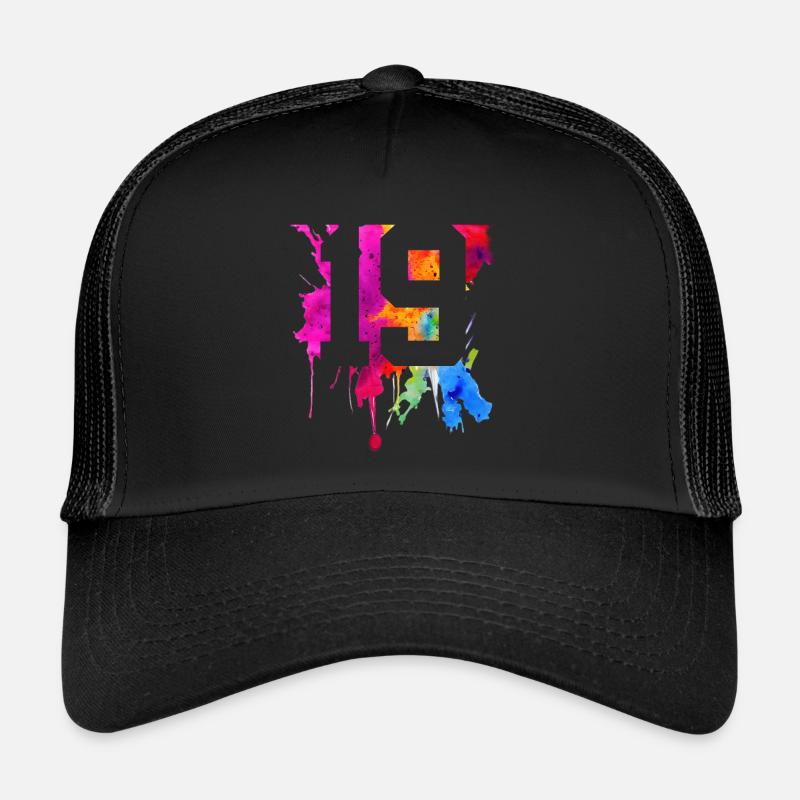 19 ANS 19E ANNIVERSAIRE Casquette trucker 