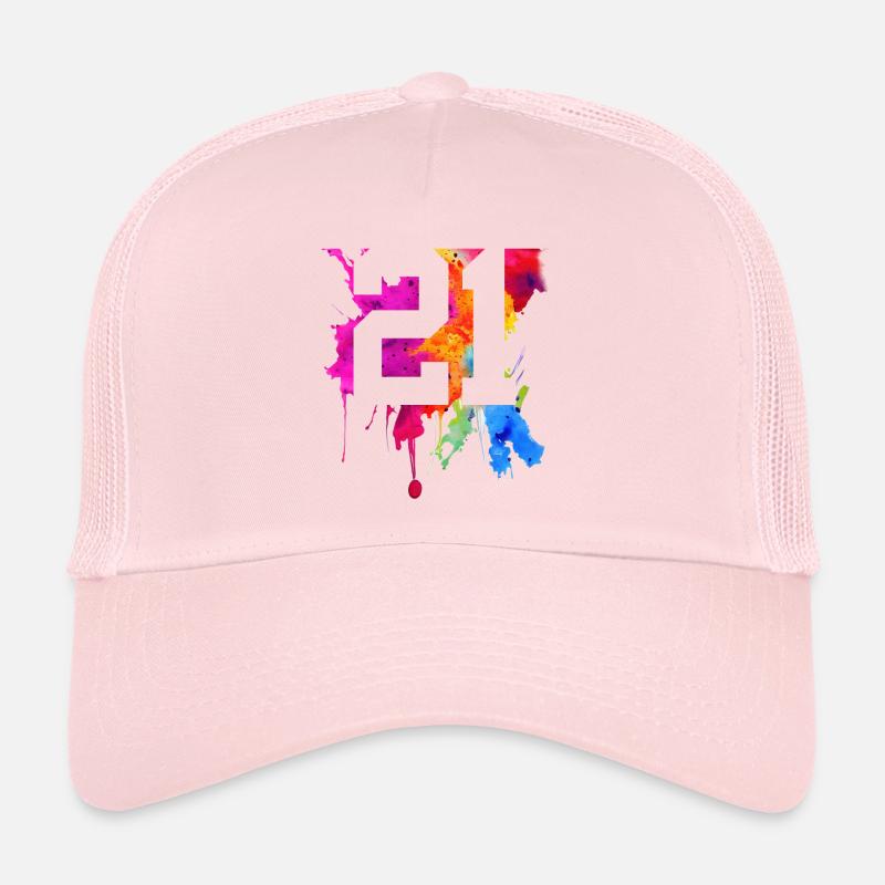 21 YEARS OLD 21ST BIRTHDAY Trucker Cap