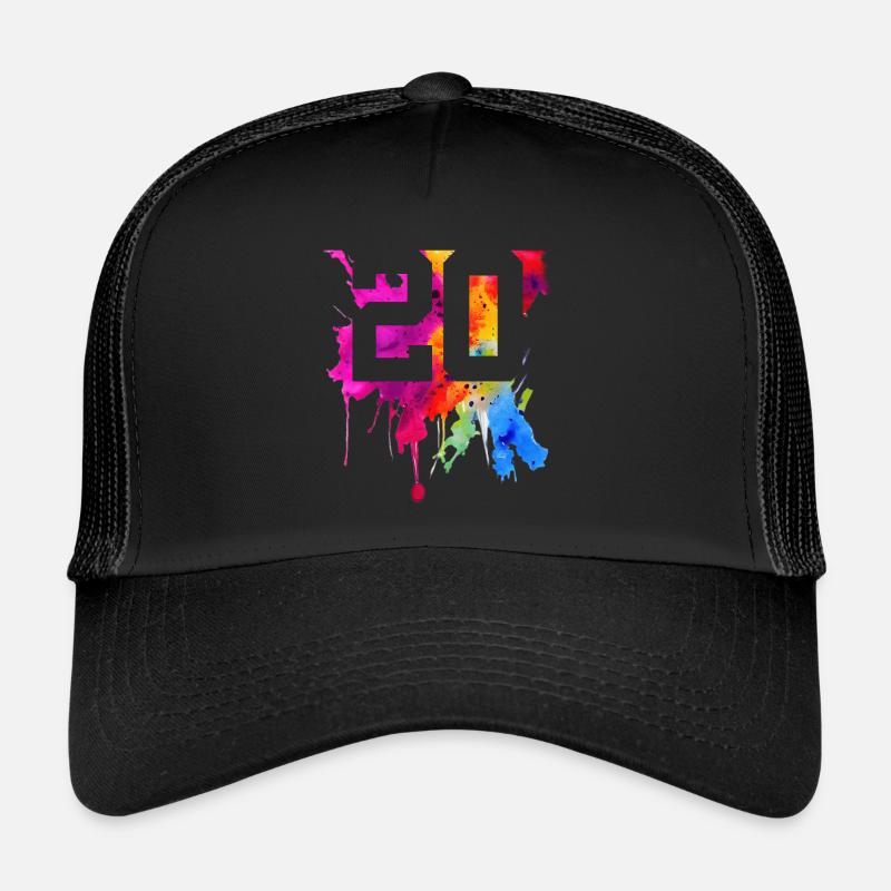 20 ANS 20 ANNIVERSAIRE Casquette trucker 
