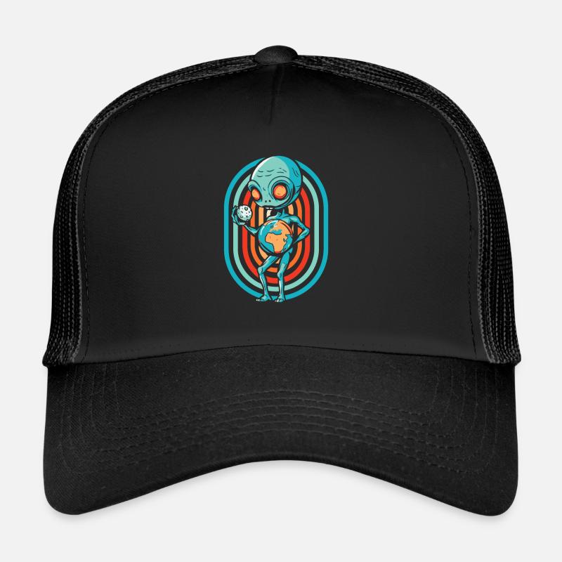 Alien Außerirdischer Casquette trucker 