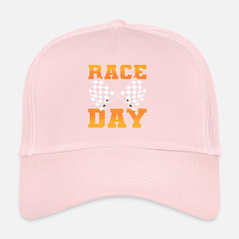Renntag Rennfahrer Trucker Cap