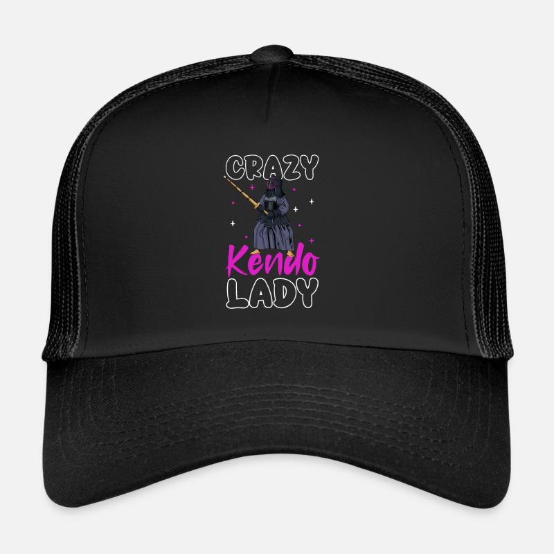 Crazy Kendo Lady - Kendo Trucker Cap