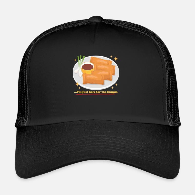 Lumpia Loempia Spring Roll Gift Trucker Cap