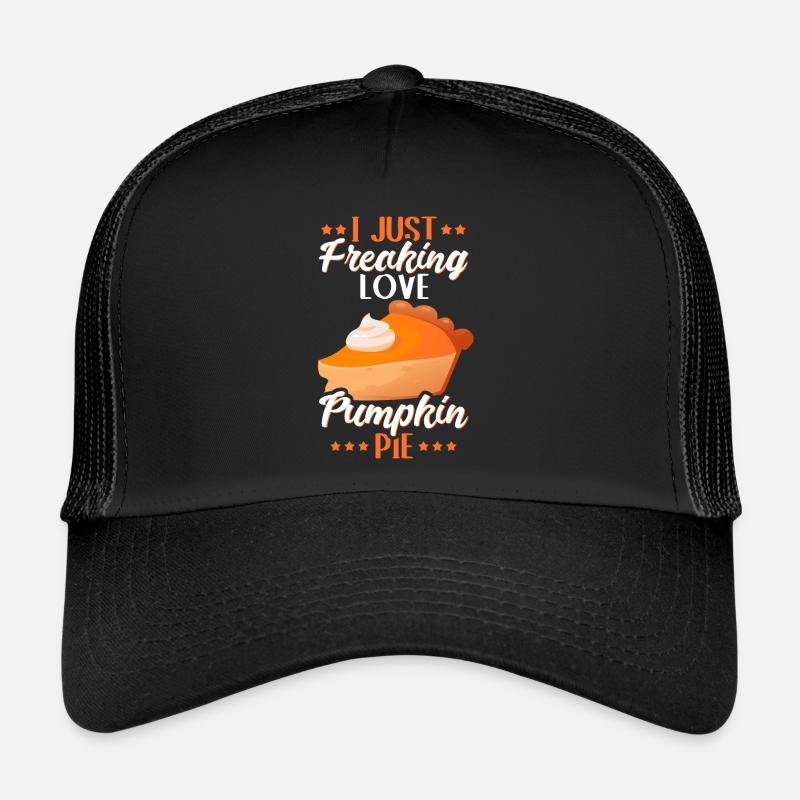 Pumpkin Pie American Pumpkin Pie Gift Trucker Cap