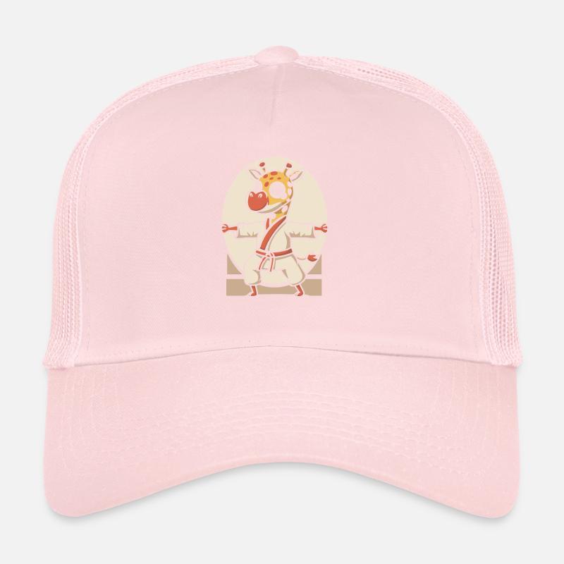 Karate Giraffe Trucker Cap