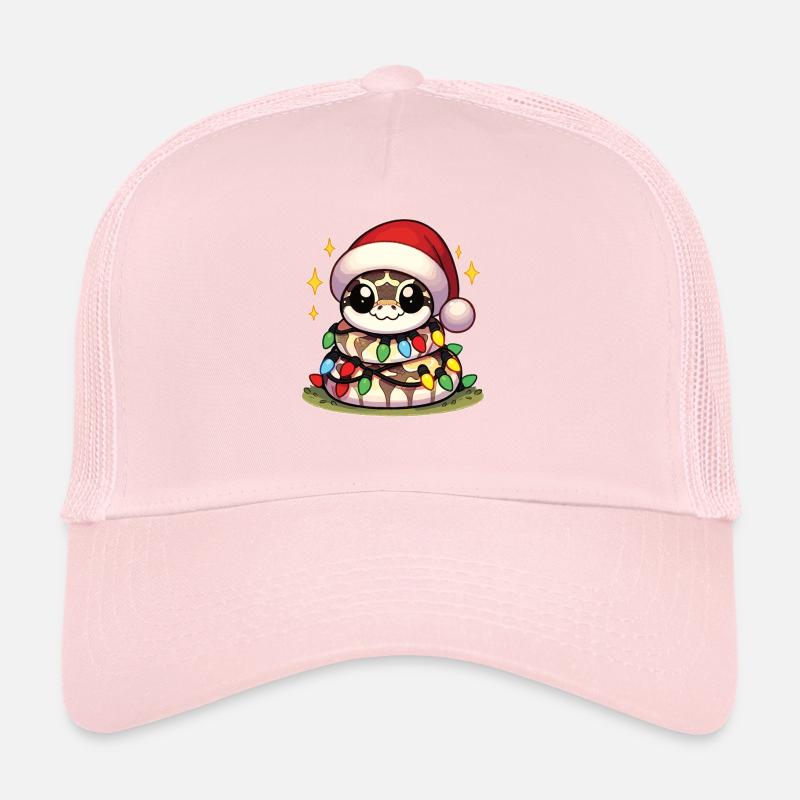 Père Noël chapeau Noël guirlandes lumineuses Python Casquette trucker 