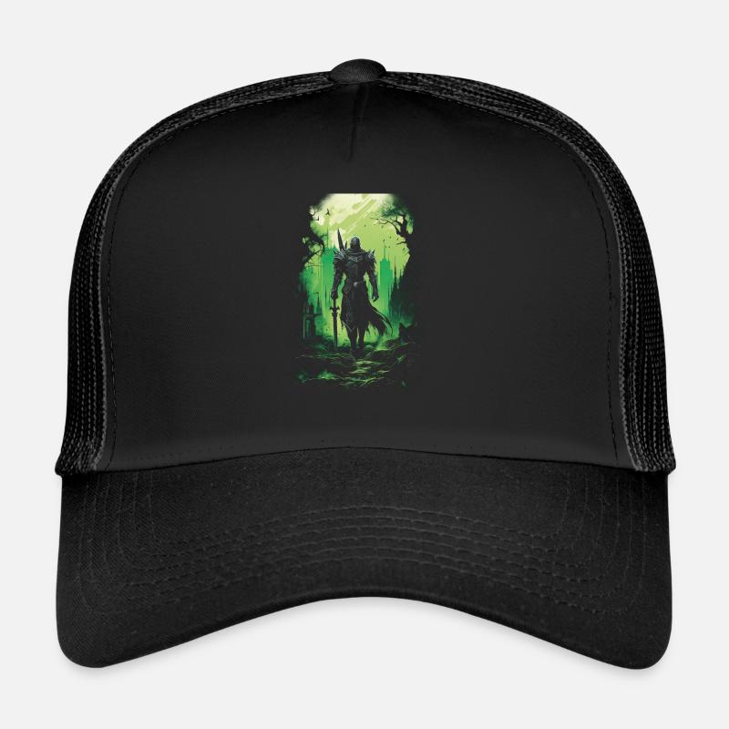 Fantasy Knight Castle Magic Fairy Tale Mythical Gothic Trucker Cap
