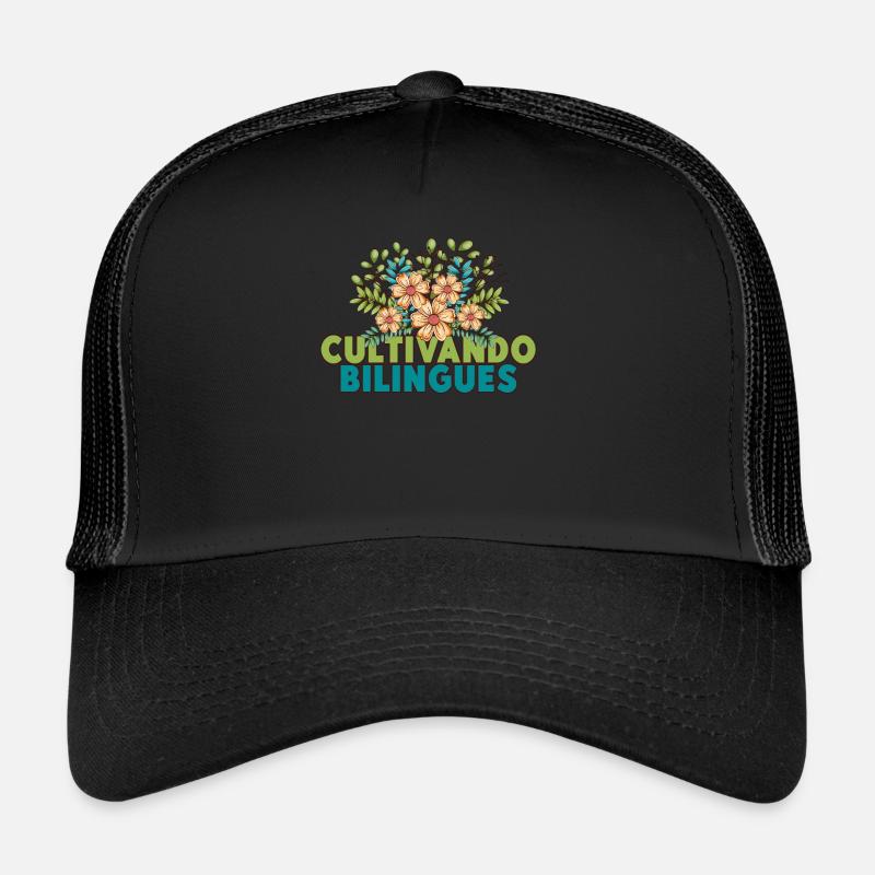 Cultivando Bilingües Spanischlehrer Bekleidung Trucker Cap