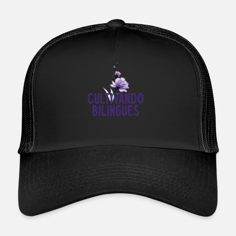 Cultivando Bilingües Spanischlehrer Bekleidung Trucker Cap