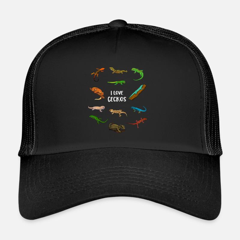 J’adore les geckos Casquette trucker 