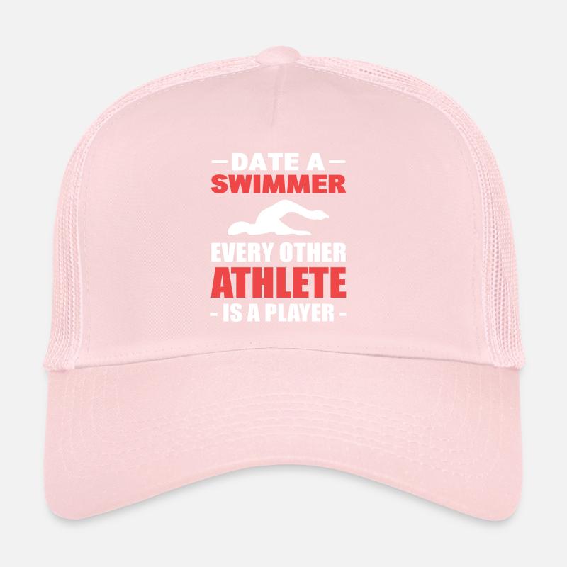 Lustiger Schwimmer Schwimmlehrer Trucker Cap
