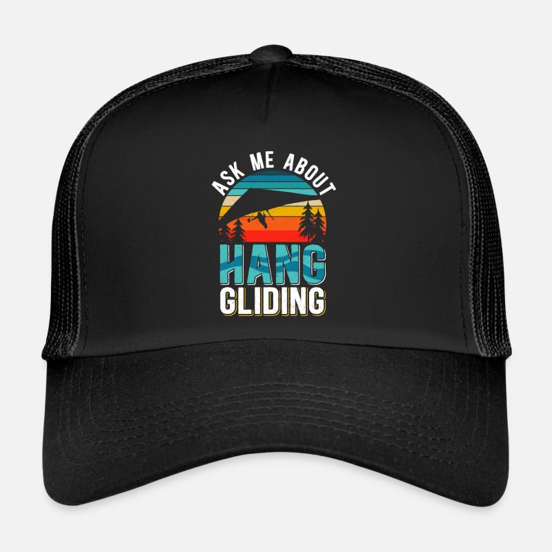 Deltaplane Deltaplane Deltaplane Cadeau de Deltaplane Casquette trucker 
