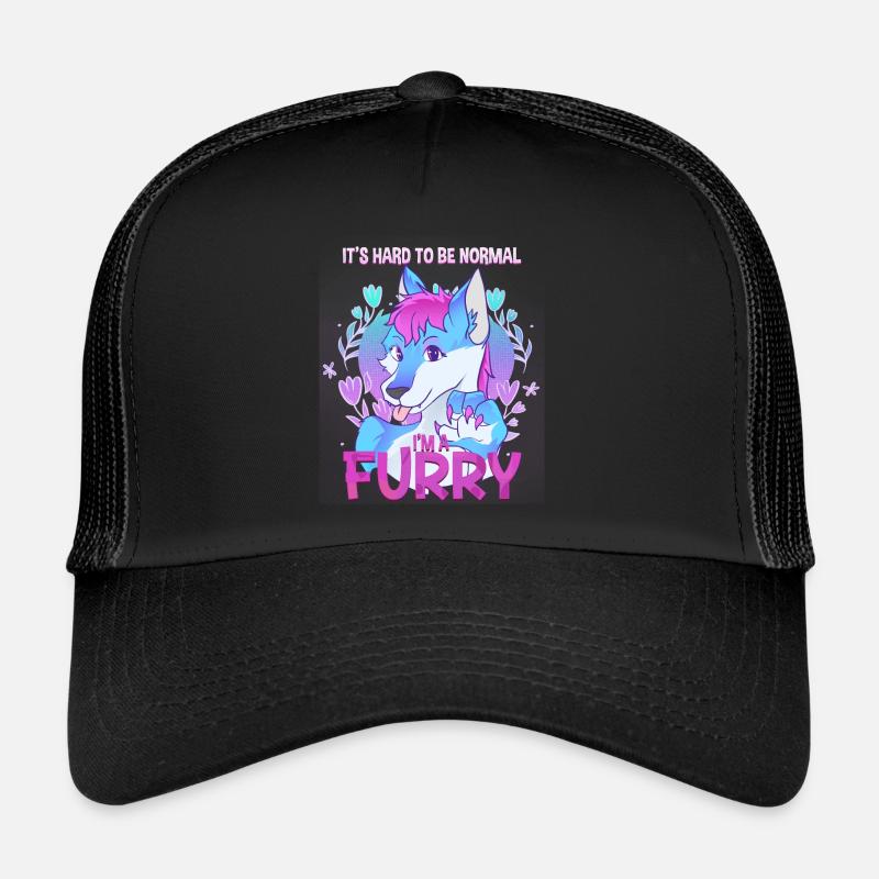 C’est difficile d’être normal, je suis un cosplay à fourrure Casquette trucker 