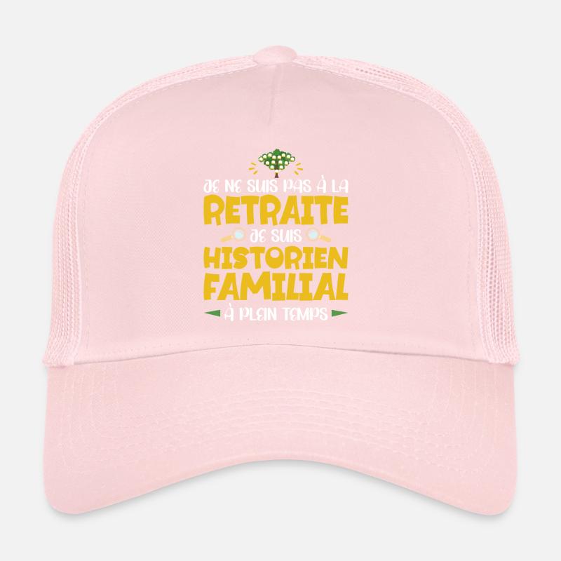 Retraité Humour Arbre Généalogique Retraite Casquette trucker 