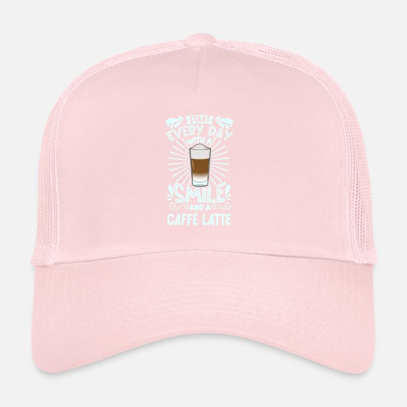 Souriez avec le Caffè Latte Casquette trucker 
