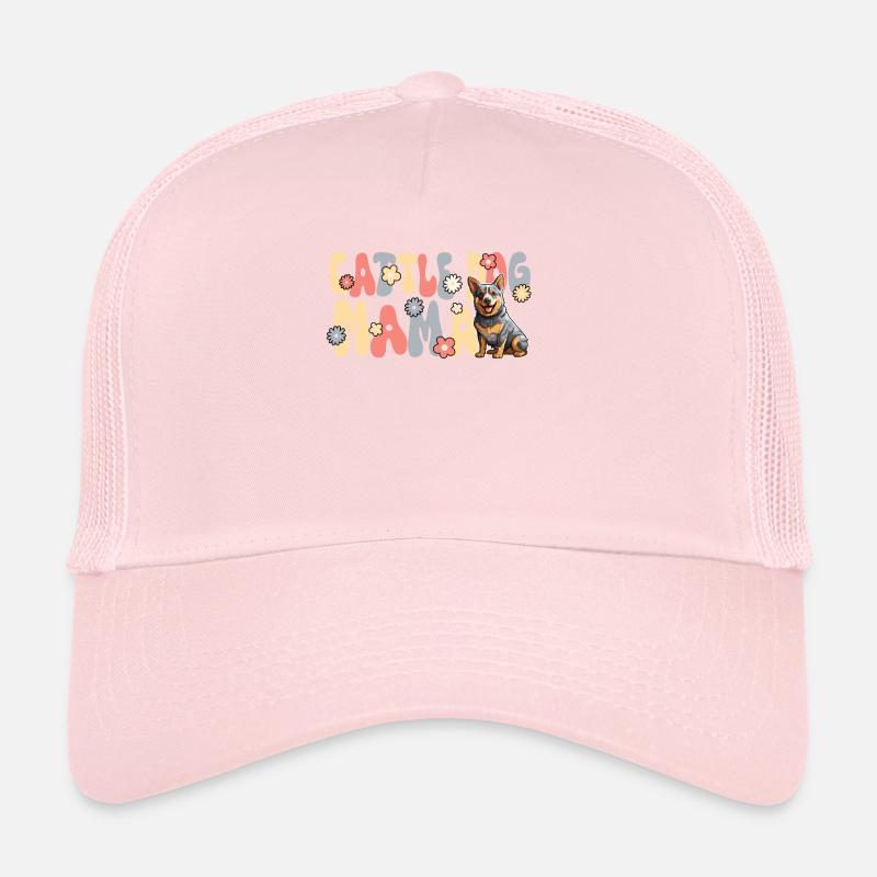 Australian Cattle Hund Groovy Heeler Mama Trucker Cap