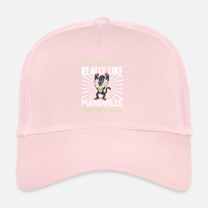 J’aime les mandrills - Mandrill Casquette trucker 