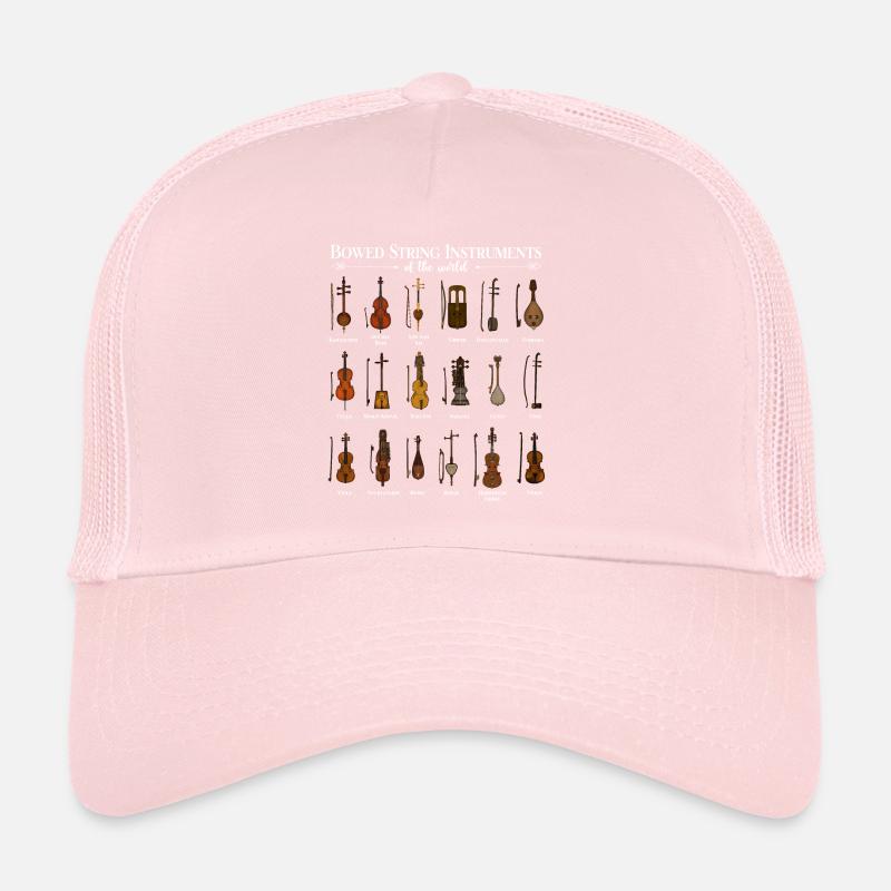Various String Instruments Trucker Cap
