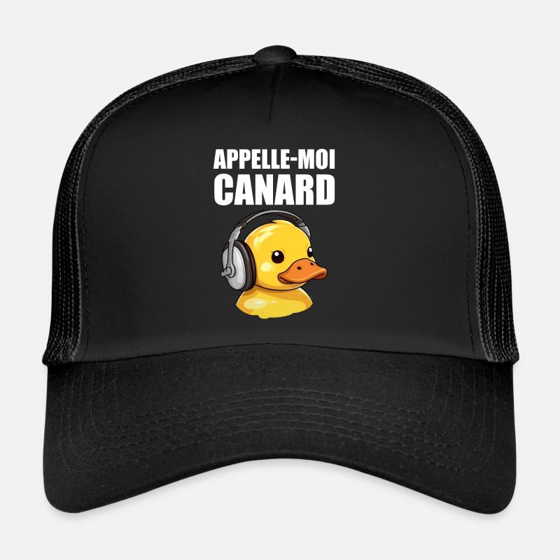 Appelle-moi Canard Casquette trucker 