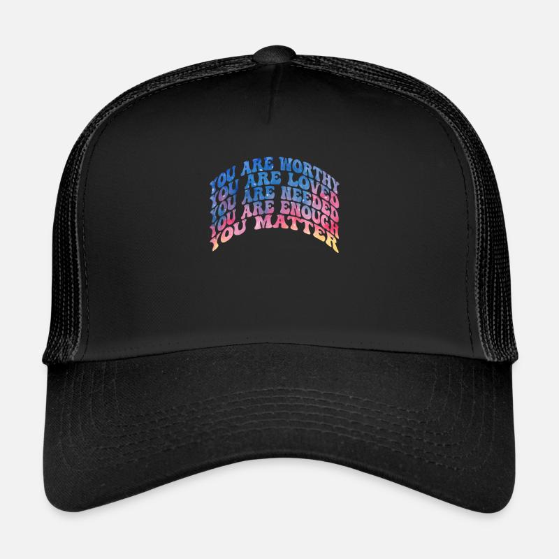 Depression and Bipolar Awareness: Trucker Cap