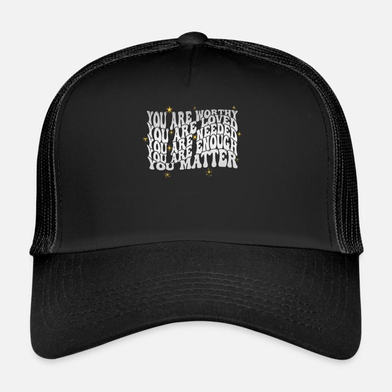 Dépression et conscience bipolaire : Casquette trucker 
