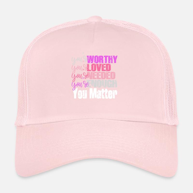 Dépression et conscience bipolaire : Casquette trucker 