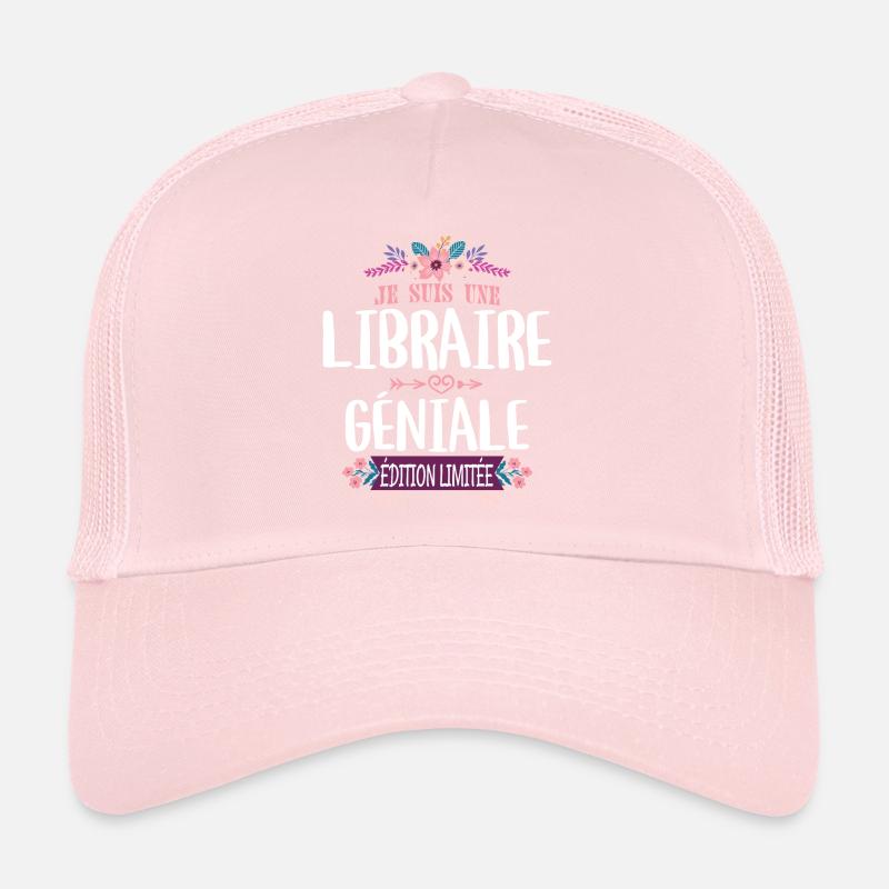 Édition Limitée Libraire Géniale Casquette trucker 