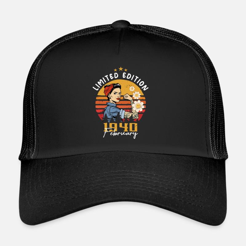 84 ans - Né en Février 1940 Casquette trucker 