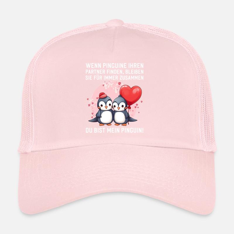 Wenn Pinguine Ihren Partner finden Liebessprüche Trucker Cap