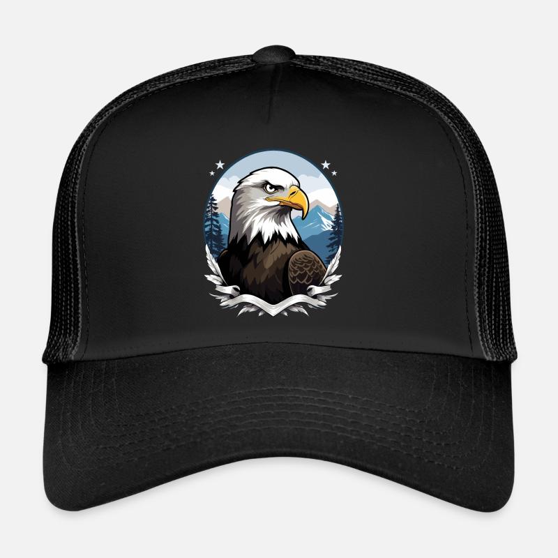 Pygargue à tête blanche Casquette trucker 