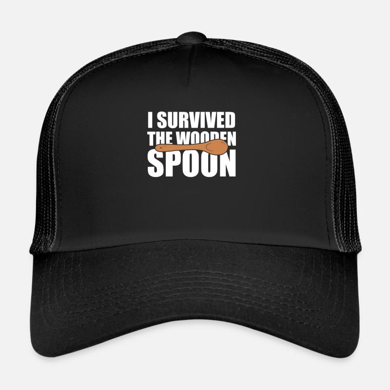 I Survived The Wooden Spoon Training Trucker Cap