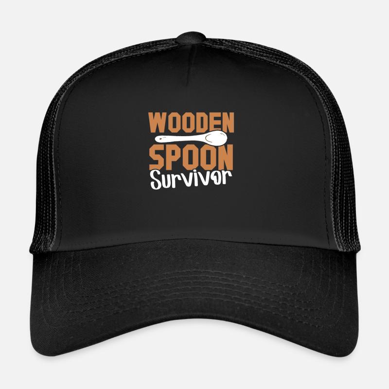 Italian Training Wooden Spoon Spoon Survivor Trucker Cap